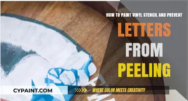 Master Vinyl Stenciling: Prevent Peeling Letters with These Painting Tips