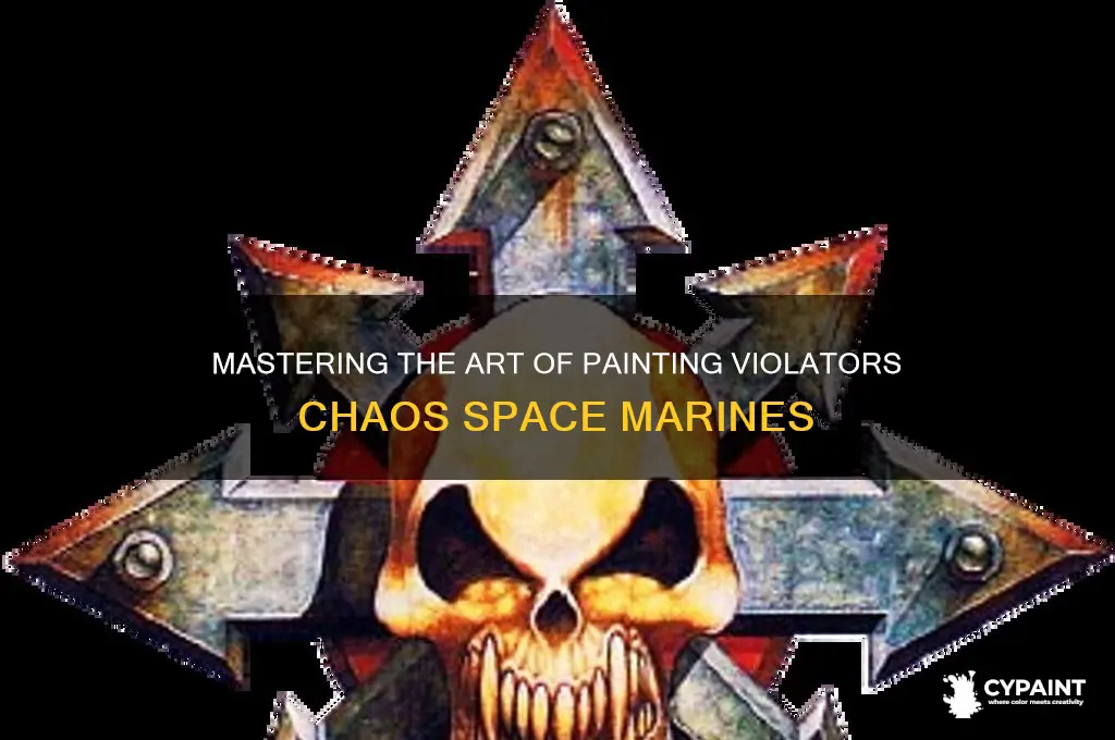 how to paint violators chaos space marines
