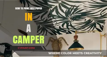 Transform Your Camper: Easy Steps to Paint Wallpaper Like a Pro