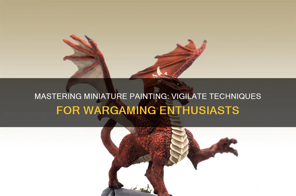 how to paint wargaming miniatures in vigilate