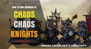 Mastering Chaos Knights: Painting Techniques for Warriors of Chaos