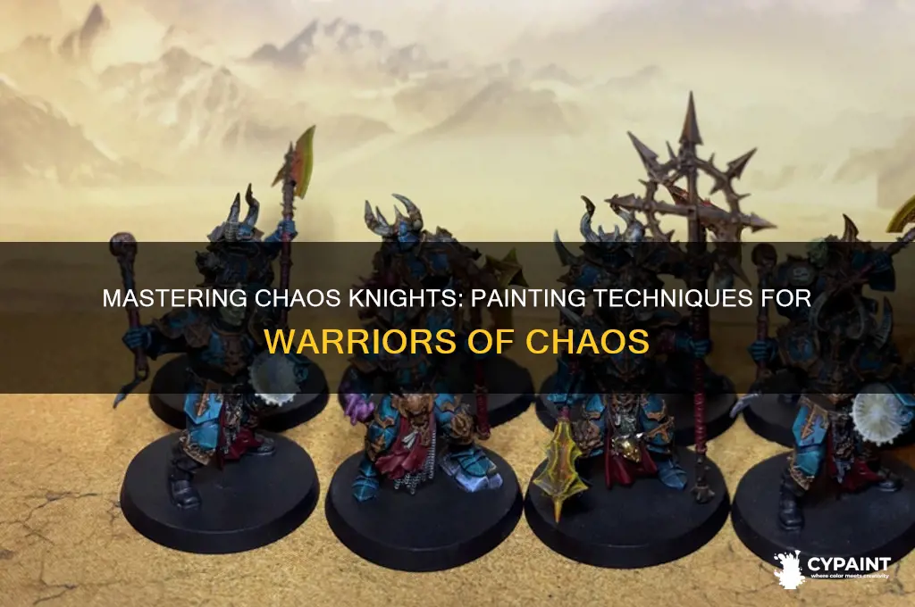 Mastering Chaos Knights Painting Techniques For Warriors Of Chaos mastering-chaos-knights-painting-techniques-for-warriors-of-chaos