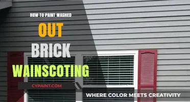 Revive Your Walls: Painting Washed-Out Brick Wainscoting Like a Pro