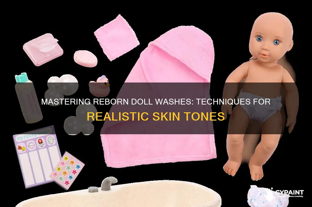 how to paint washes for reborn dolls
