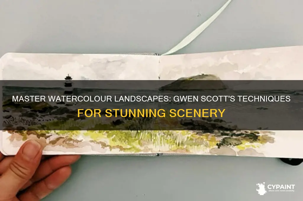 how to paint watercolour landscapes gwen scott