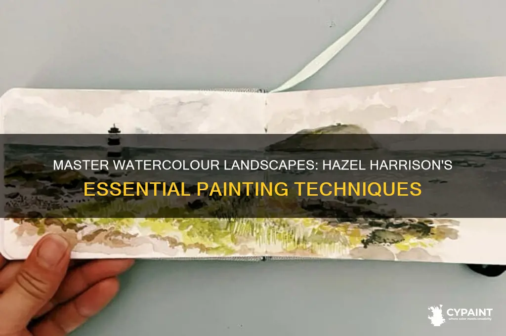 how to paint watercolour landscapes hazel harrison
