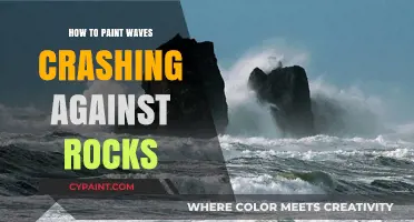 Mastering the Art of Painting Waves Crashing Against Rocks