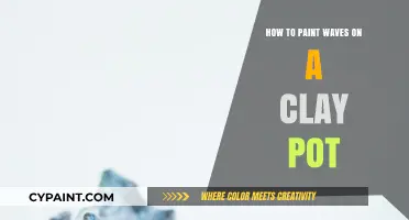 Mastering Clay Pot Art: Painting Realistic Waves Step-by-Step