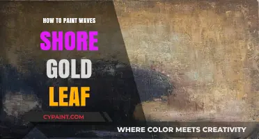 Mastering Gold Leaf: Painting Waves and Shores with Elegance