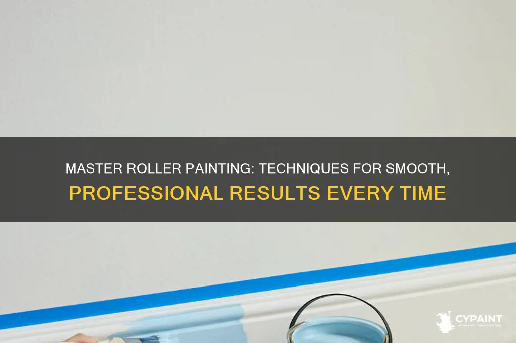 how to paint well with a roller
