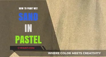 Mastering Pastel Techniques: Painting Realistic Wet Sand Step-by-Step