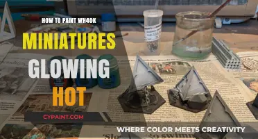 Mastering Glowing Hot Effects for Warhammer 40k Miniatures