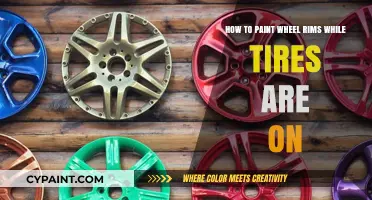 Spray-painting Wheel Rims: Keep the Tires On!