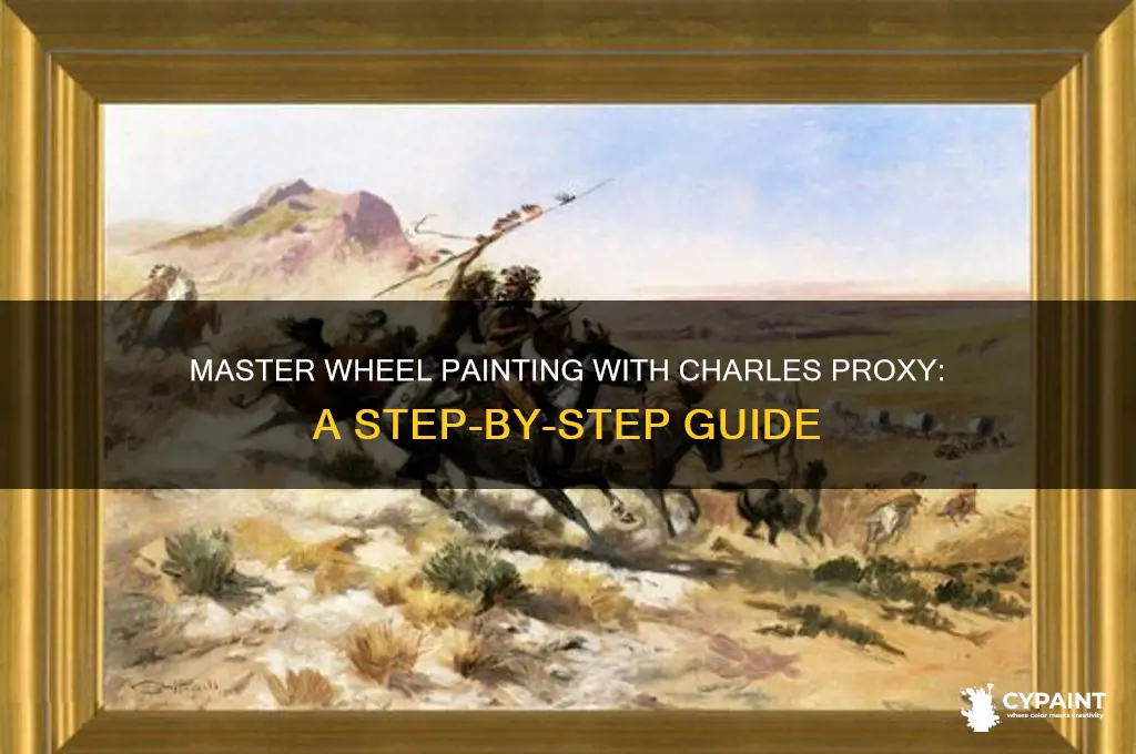 how to paint wheeles with charles proxy