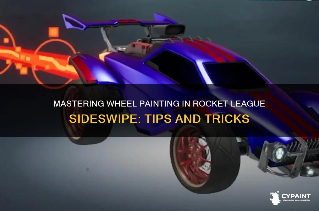 how to paint wheels in rocket league sideswipe