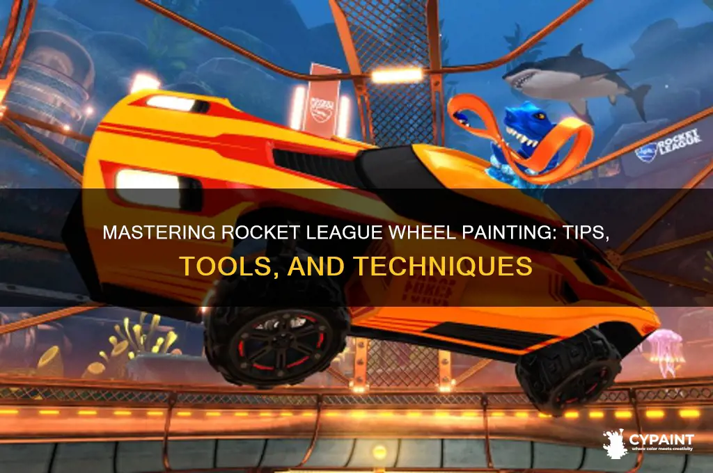 how to paint wheels in rocket league
