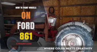 Mastering Wheel Painting: A Step-by-Step Guide for Ford 861 Owners