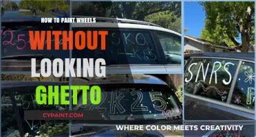 Elegant Wheel Painting: Tips for a Sleek, Non-Ghetto Finish