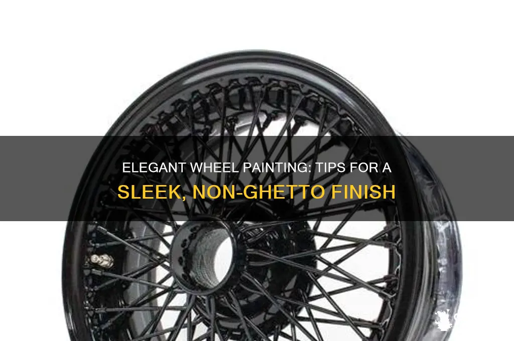 how to paint wheels without looking ghetto