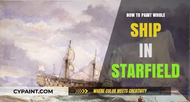 Mastering Ship Painting in Starfield: A Comprehensive Guide for Beginners