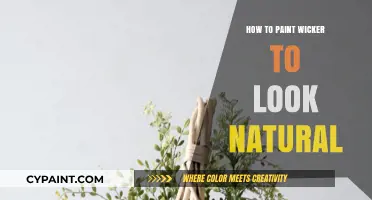 Natural Wicker Painting Techniques: Achieve an Authentic, Organic Look