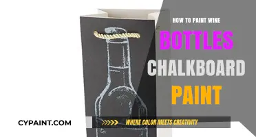 Creative DIY: Transform Wine Bottles with Chalkboard Paint Ideas
