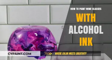 Creative Wine Glass Painting: Alcohol Ink Techniques for Stunning Results