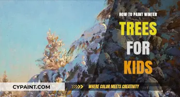 Easy Winter Tree Painting Ideas for Kids: Creative Art Tutorial