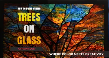 Mastering Frosty Branches: A Guide to Painting Winter Trees on Glass