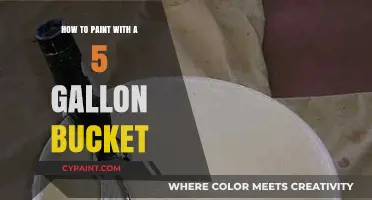 Mastering Large-Scale Painting: Techniques Using a 5-Gallon Bucket