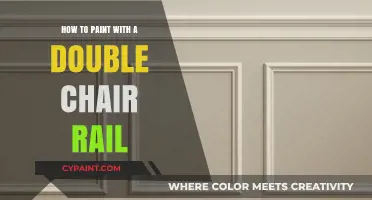 Elegant Double Chair Rail Painting: A Step-by-Step Guide