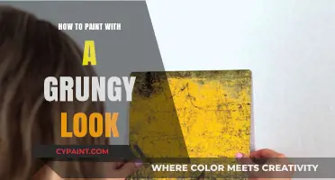 Mastering Grunge Art: Techniques for Achieving a Distressed Paint Look