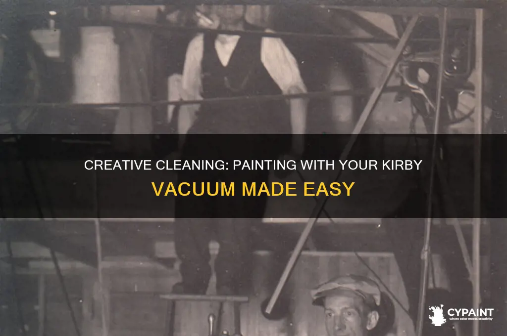 how to paint with a kirby vacuum