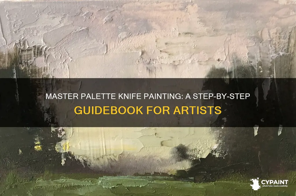 how to paint with a knife book