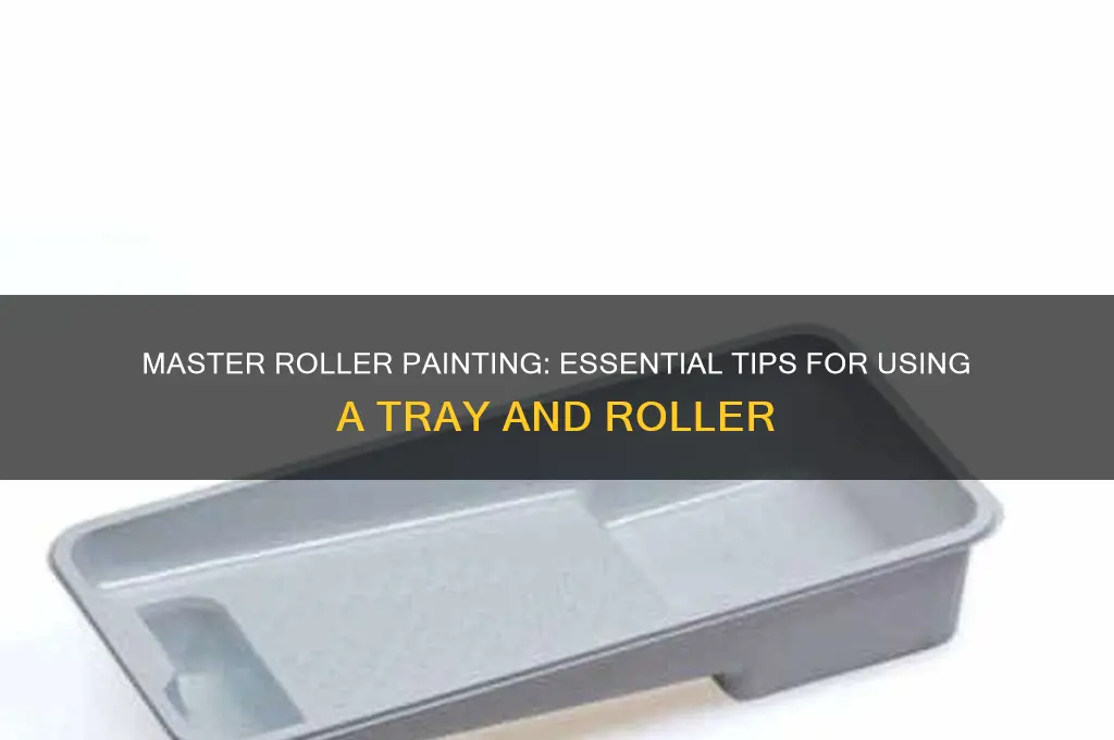how to paint with a roller and tray
