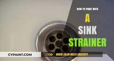 Creative Painting Techniques: Using a Sink Strainer for Unique Art Effects