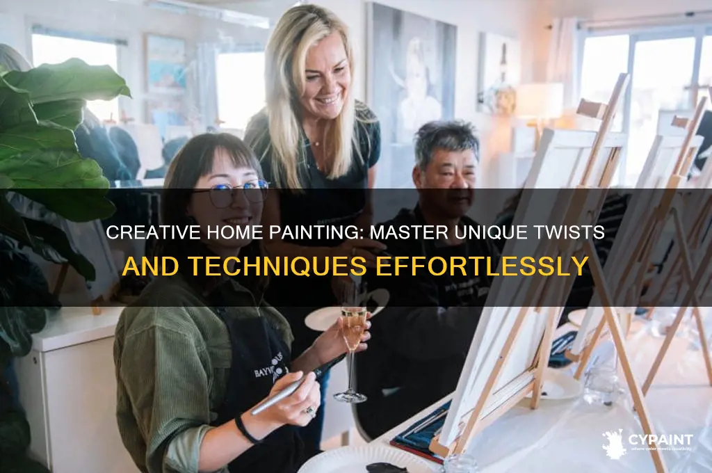 how to paint with a twist at home