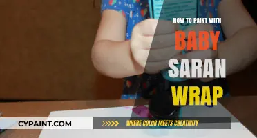 Creative Saran Wrap Painting: Easy Baby-Friendly Art Techniques