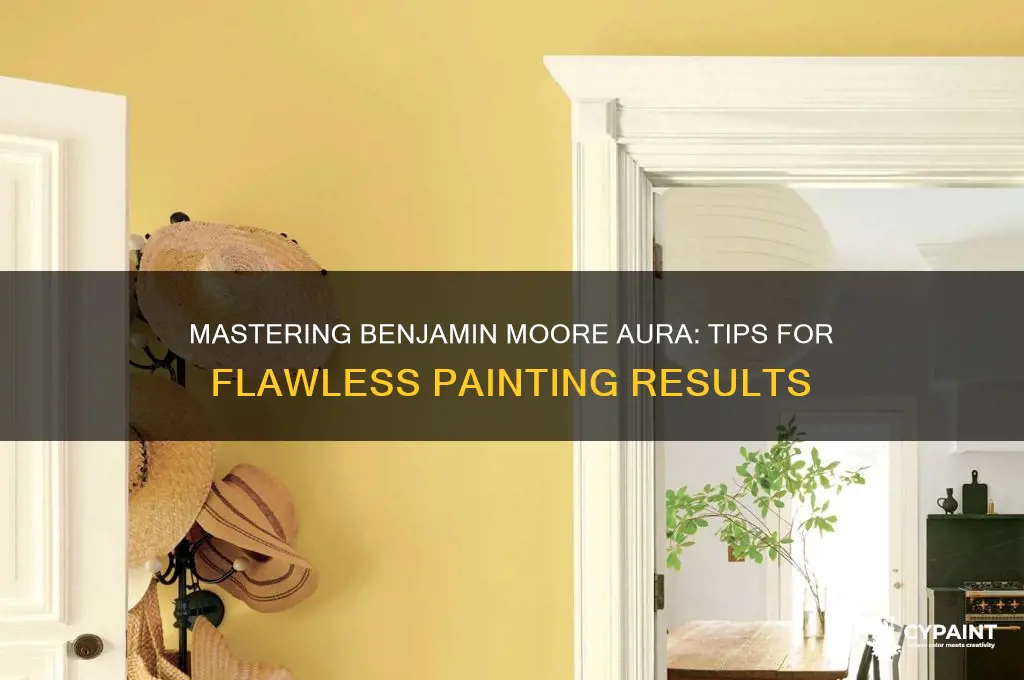 how to paint with benjamin moore aura