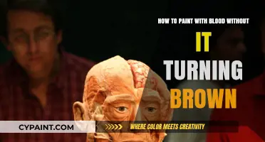 Preserving Red: Painting with Blood, Avoiding Brown Hues