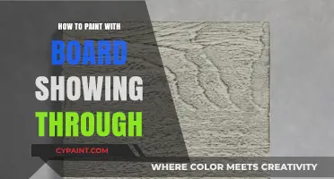 Mastering the Art of Painting with Visible Board Texture Techniques