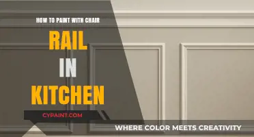 Painting Your Kitchen with Chair Rail: A Step-by-Step Guide