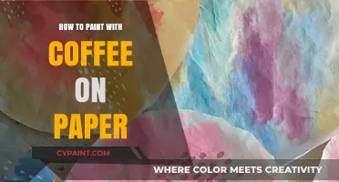 Creative Coffee Art: Mastering Paper Painting with Brewed Techniques