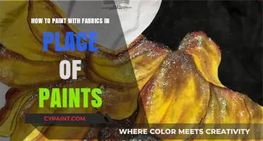 Artistic Exploration: Painting with Fabric Instead of Paint