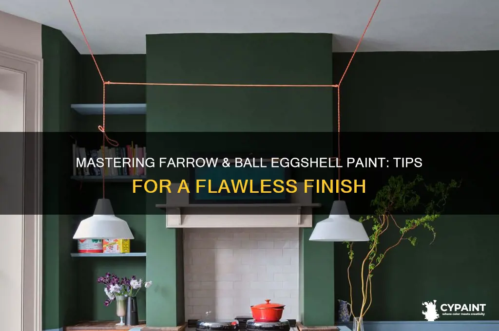 how to paint with farrow and ball eggshell