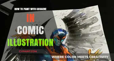 Mastering Gouache Techniques for Vibrant Comic Illustration Art