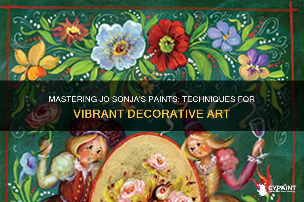 how to paint with jo sonja