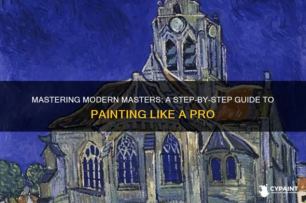 how to paint with modern masters brand paint