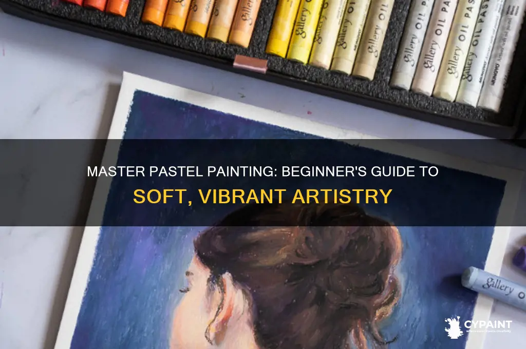 how to paint with pastels for beginners