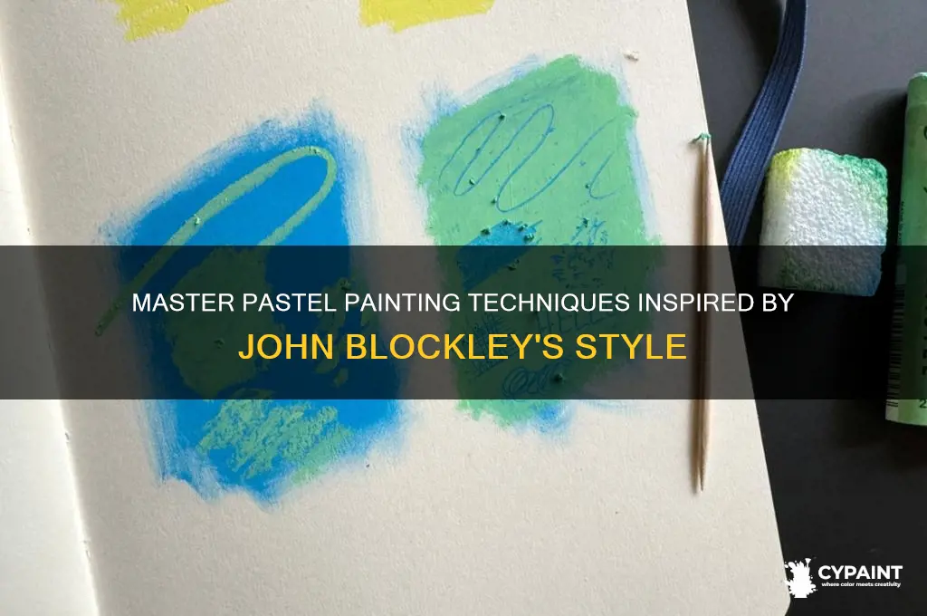 how to paint with pastels john blockley